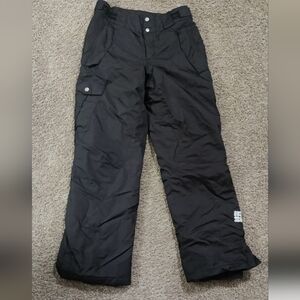 Columbia Youth 18/20 Black Snow Pants